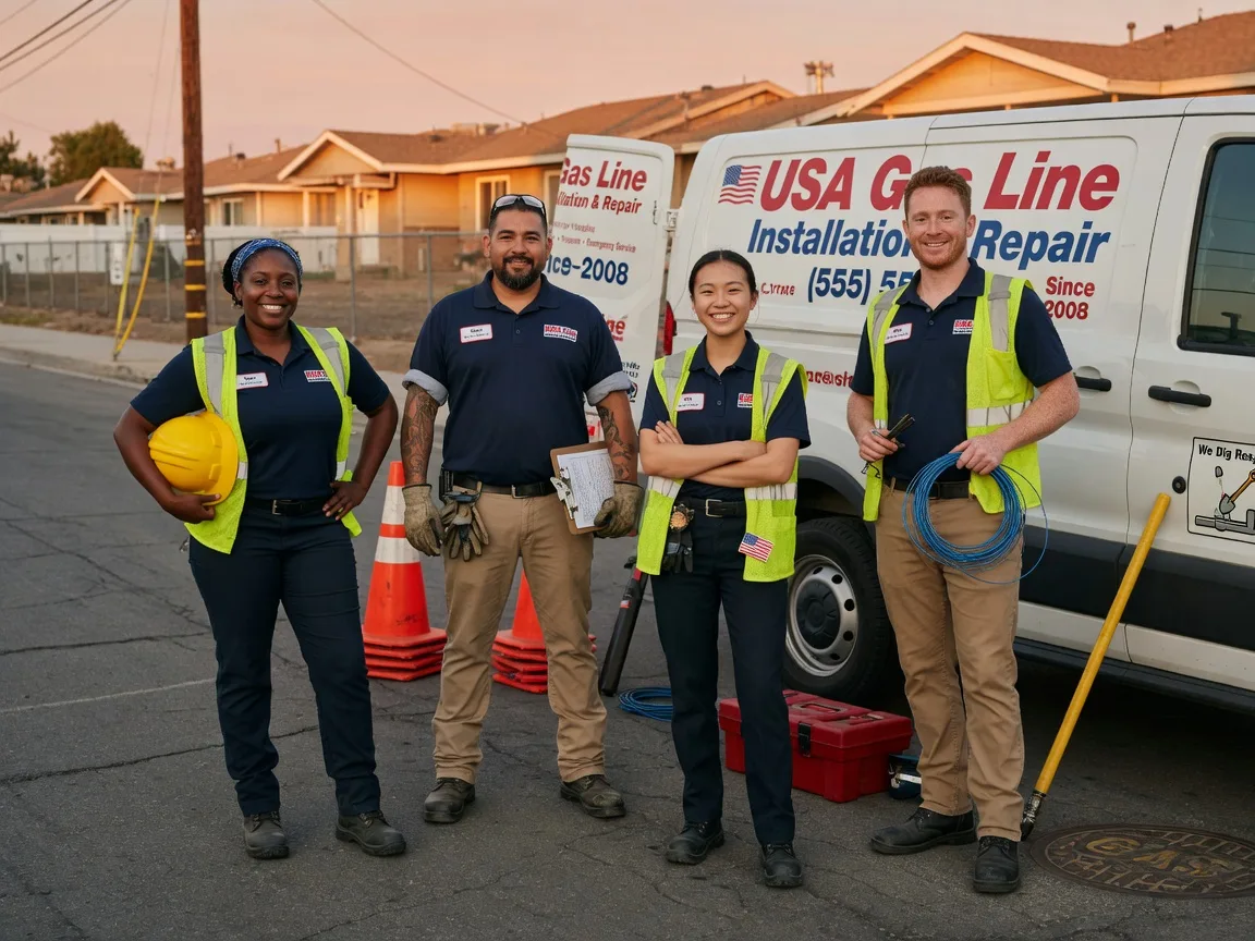 Gas Line Installation company in Missouri